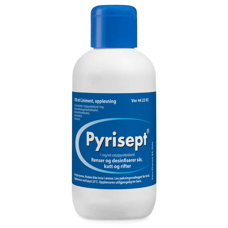 Produktbilde for Pyrisept oppløsning 1mg/ml 100 ML