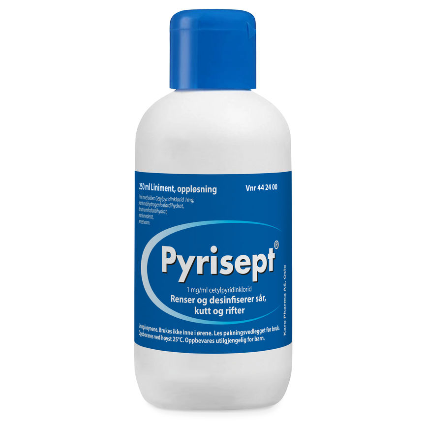 Pyrisept oppløsning 1mg/ml 250 ML