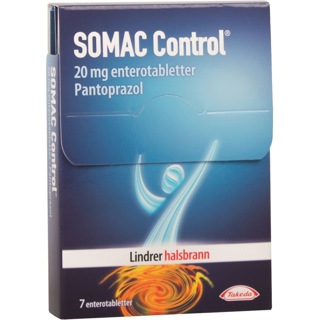 Somac Control enterotab 20mg 7 ENPAC