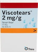 Viscotears øyegel 2mg/g 3X10 G