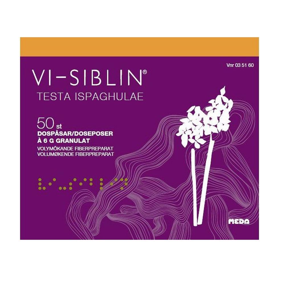 Vi-Siblin gran i dosep 610mg/g 50X6 G