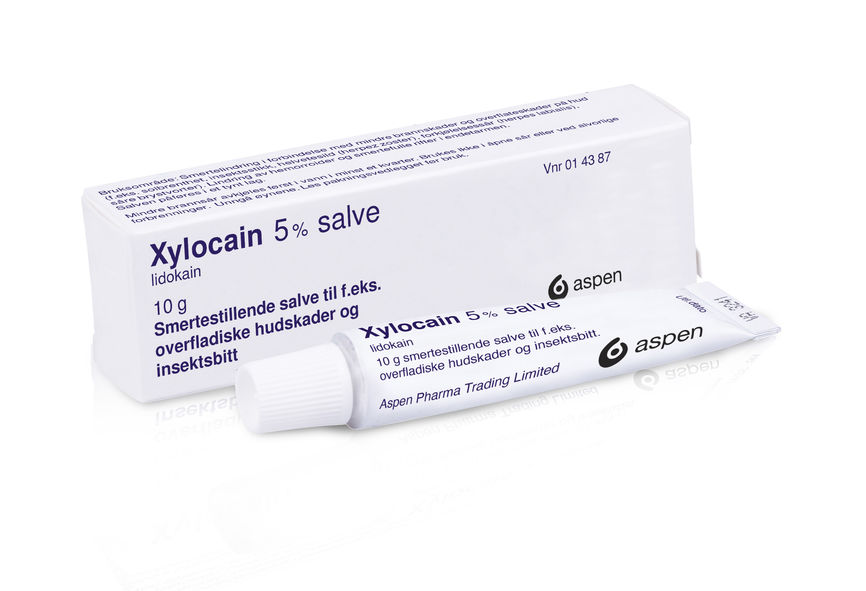 Xylocain salve 5% 10 G