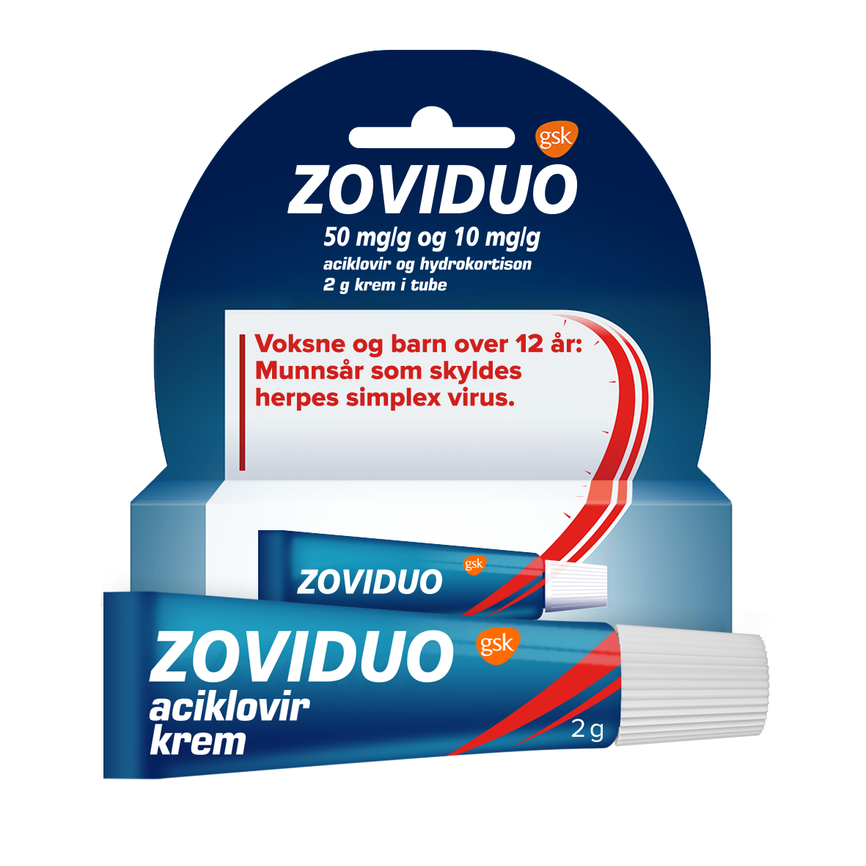 Zoviduo krem 50+10mg/g 2 G