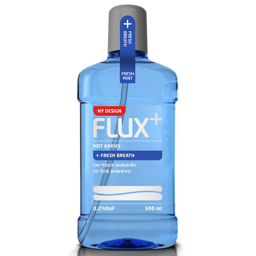 Flux fluorskyll 0,2% fresh mint 500 ml