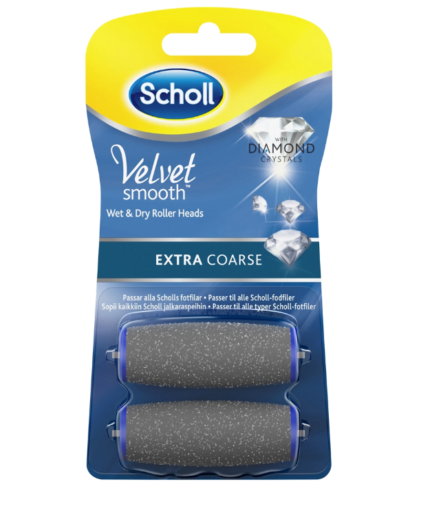 Scholl Velvet Extra Coarse Refill 2stk