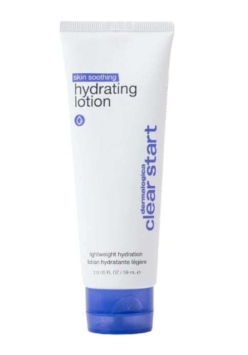 Bilde av en tybe med Clear start hydrating lotion.