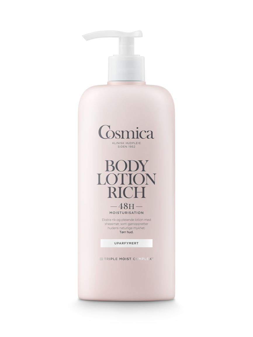 Cosmica Bodylotion Rich Uten Parfyme 400ml