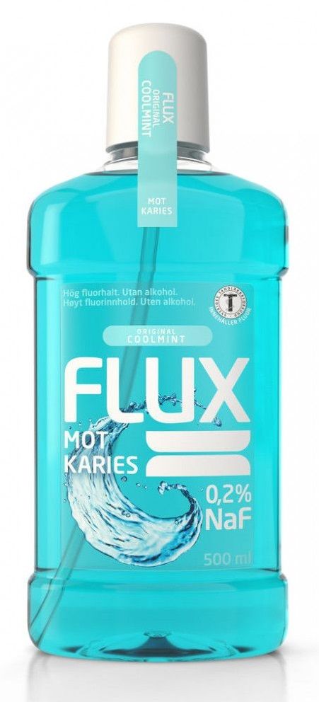 Flux fluorskyll 0,2% NaF original coolmint 500ml