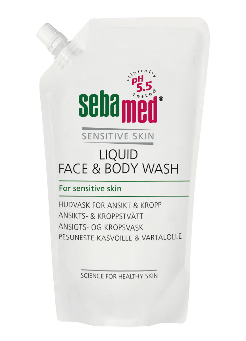 Sebamed Liquid Face & Body Wash Refill 1000ml