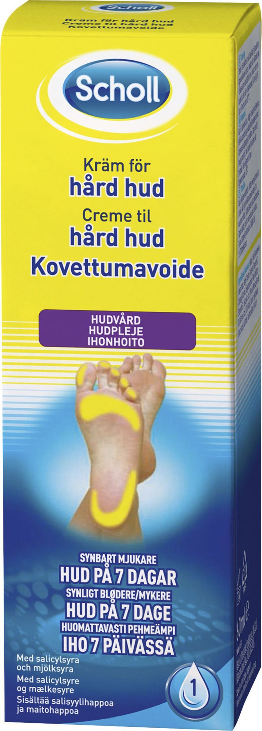 Scholl Pharma Intensiv krem til hard hud 60 ml