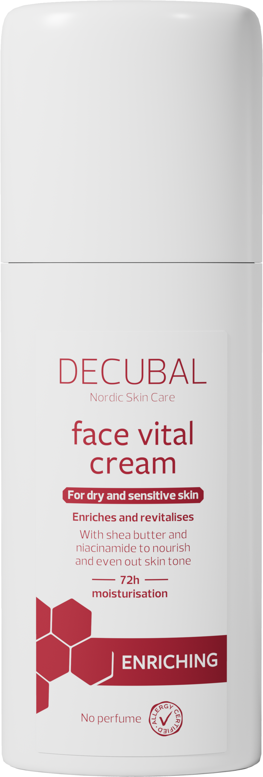 Bilde av en tube med Decubal Face Vital Cream 50ml