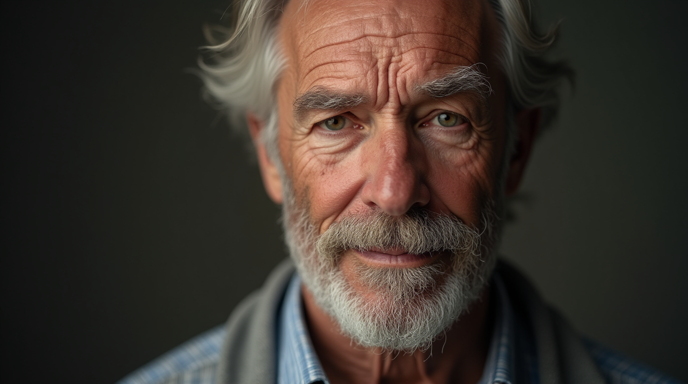 Bilde av en 60 år gammel mann