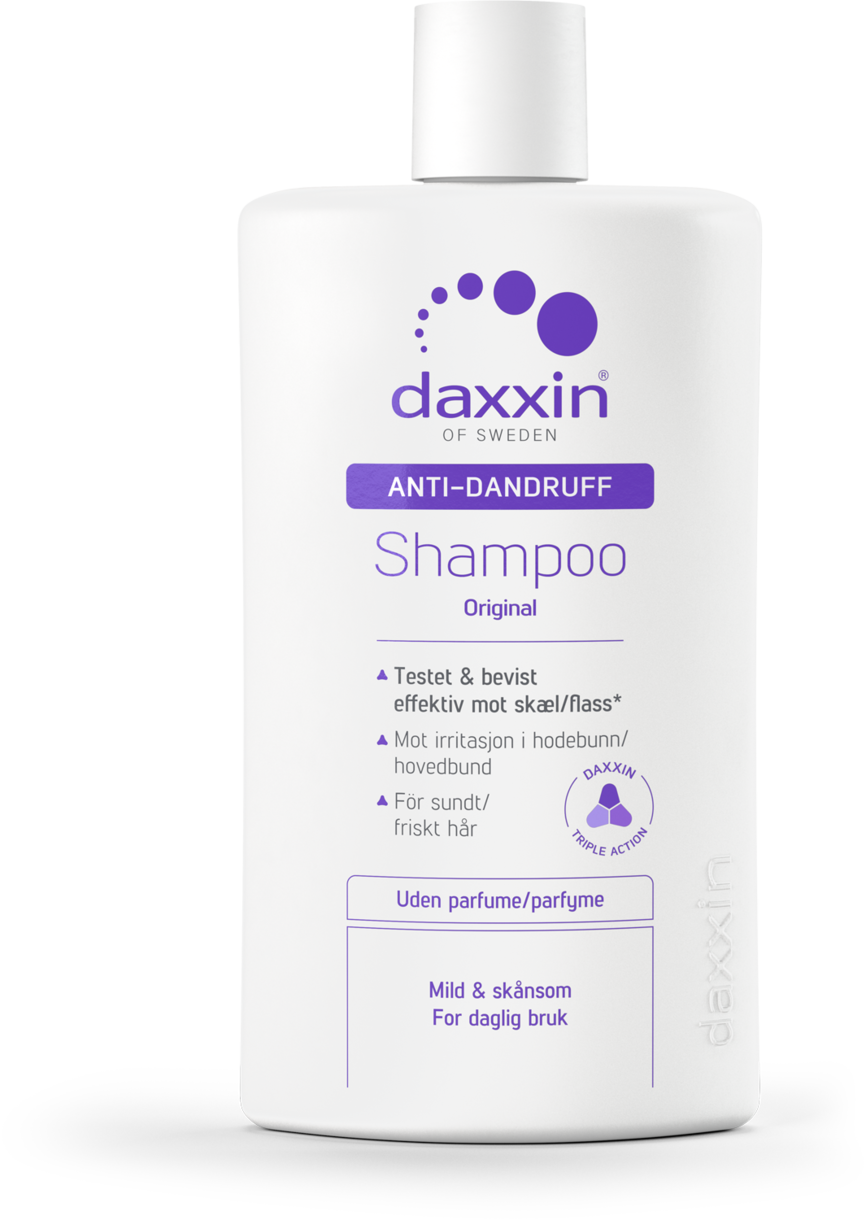 Daxxin Shampoo mot flass u/parfyme 250ml