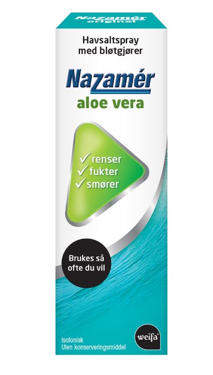 Nazamer Aloe Vera saltvannspray 20 ml