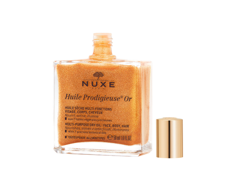 NUXE Huile Prodigieuse Or Multi-purpose tørrolje med gullshimmer 50ml