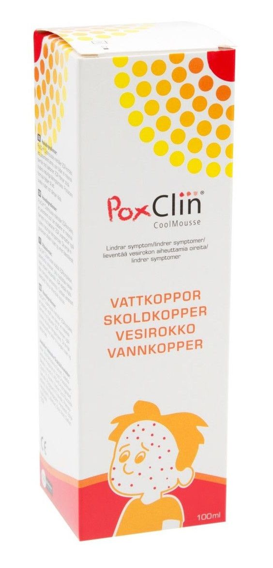 PoxClin Coolmousse kløelindre skum 100ml