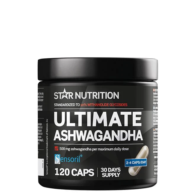 Star Nutrition Ultimate Ashwagandha 120 kapsler