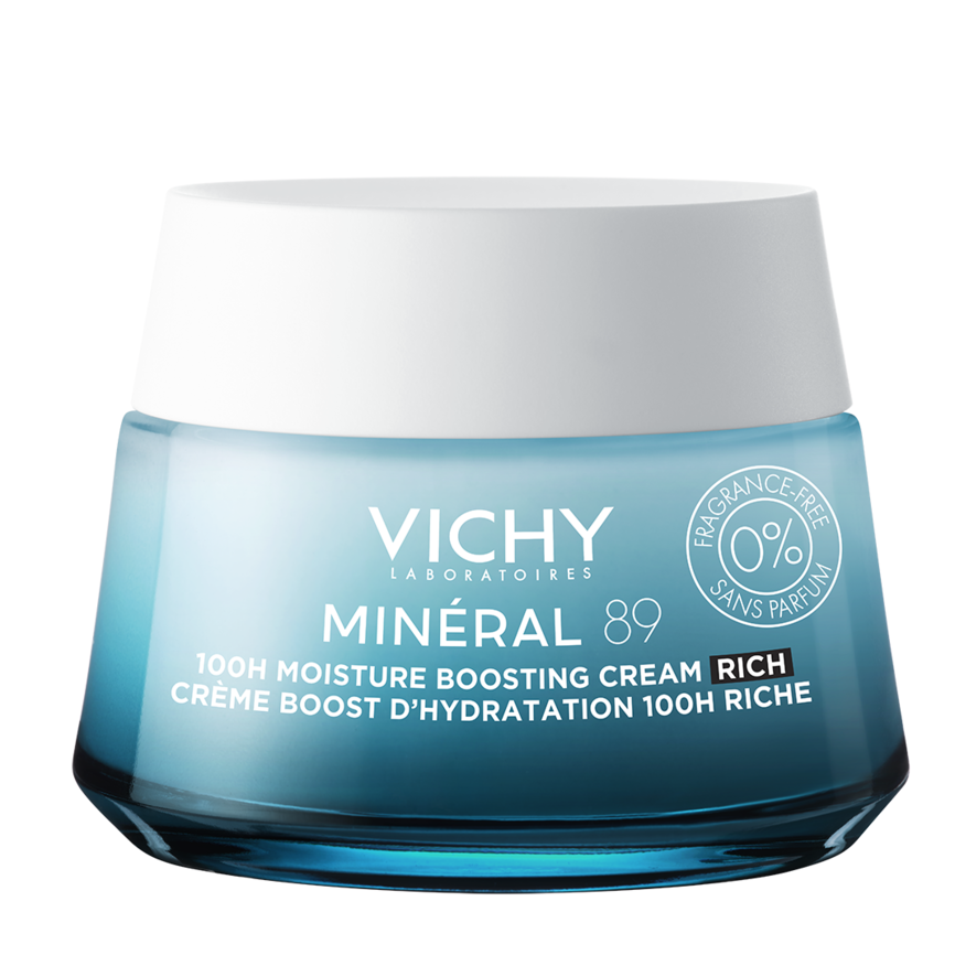 Vichy Minéral 89 100H Moisture Boosting Cream Parfymefri 50 ml