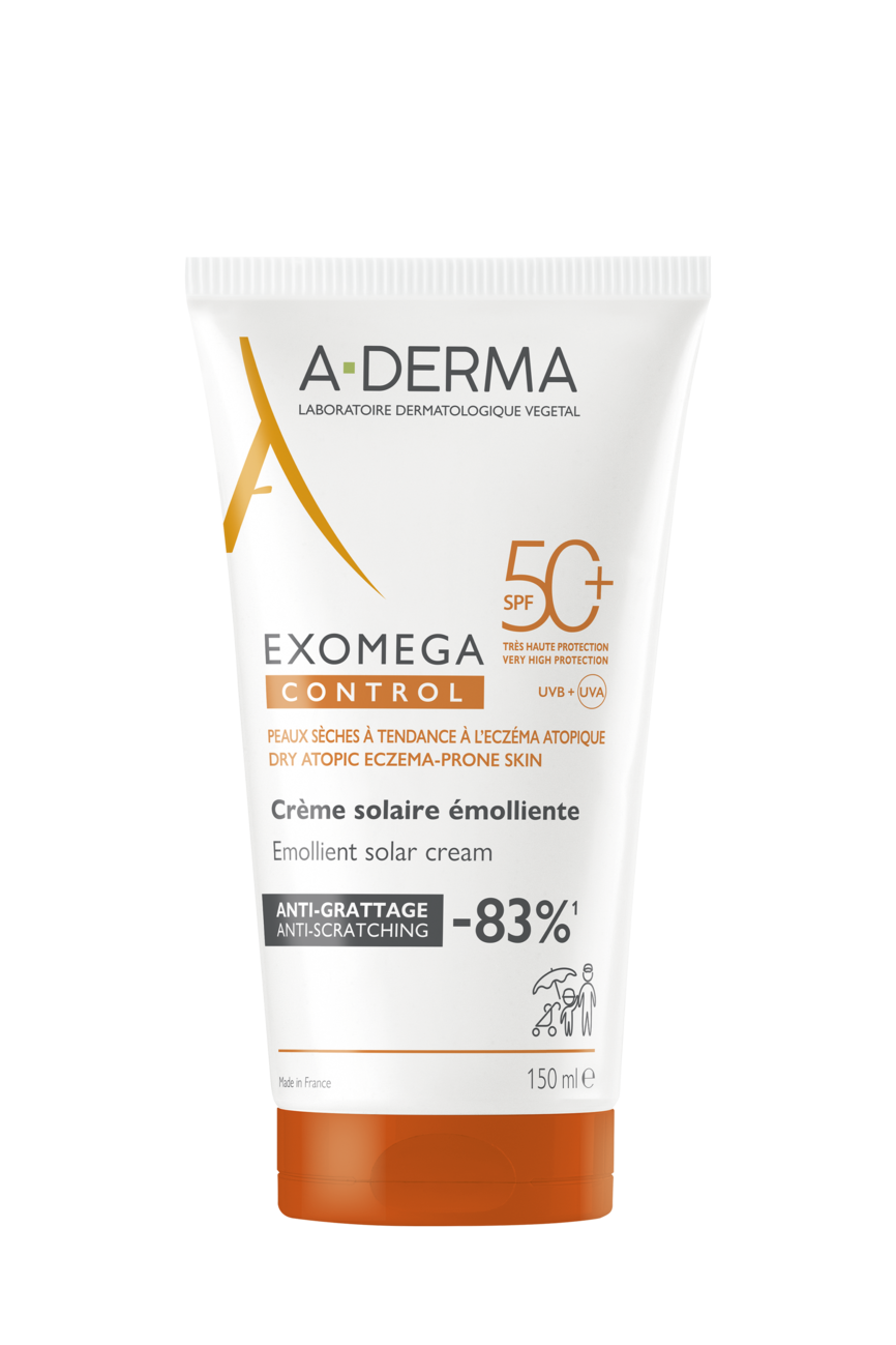 A-DERMA Exomega CONTROL SPF50+ solkrem 150 ml