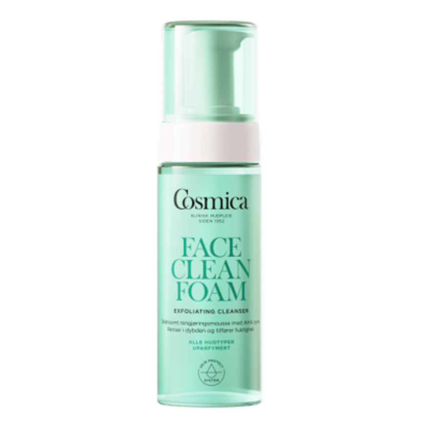 Cosmica Face Exfoliating Cleansing Foam 150 ml – Dameapoteket