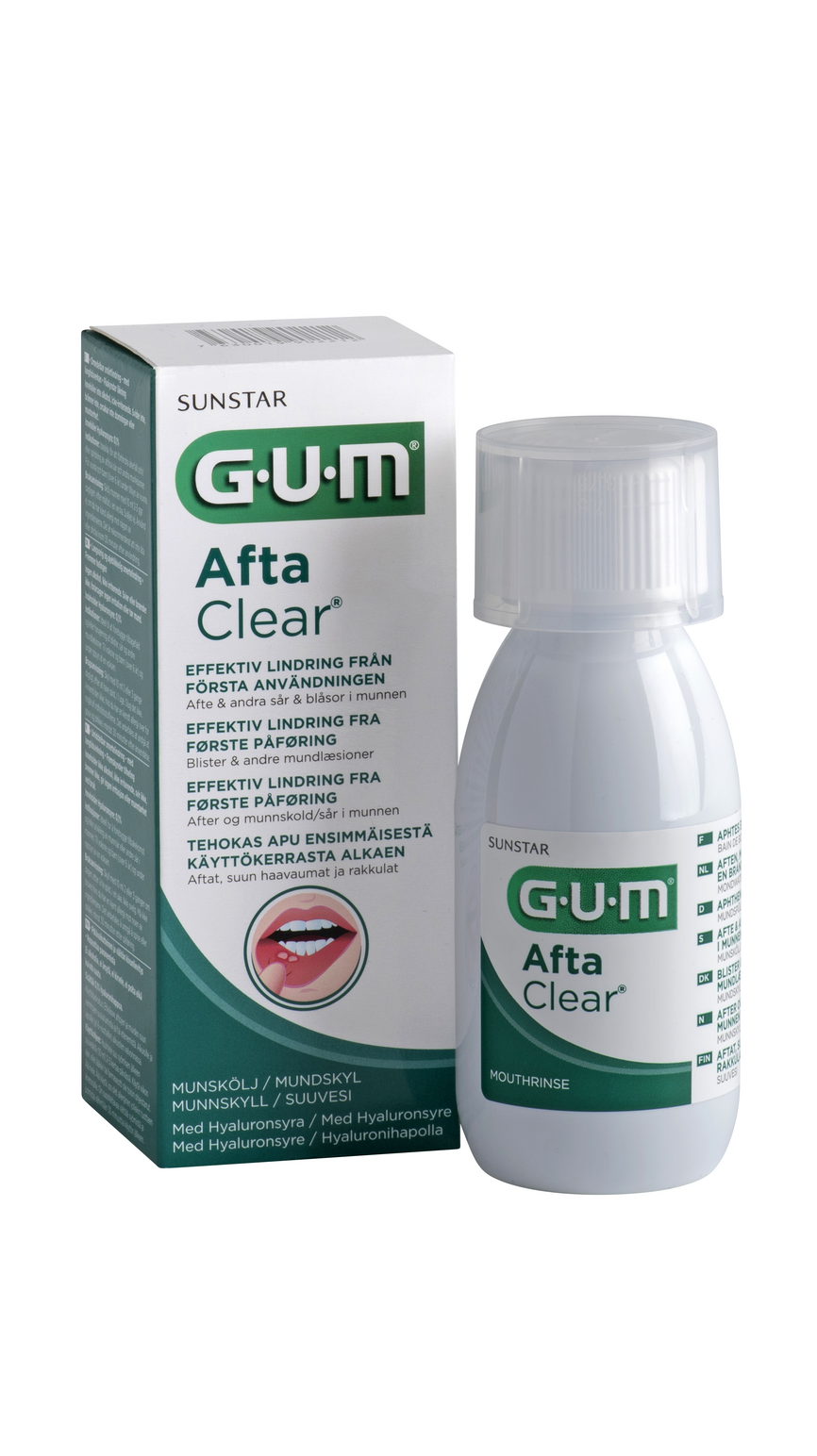 GUM AftaClear munnskyll 120 ml
