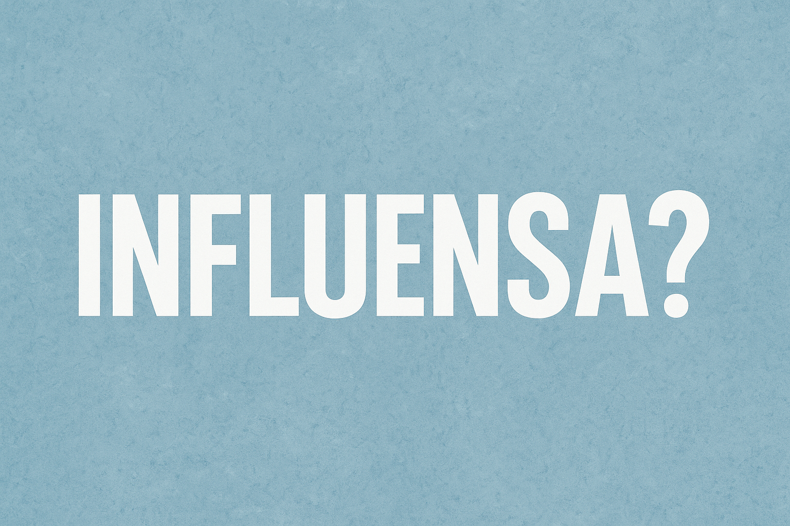 Influensa 2025/2026: Symptomer, Varighet og Råd for Lindring