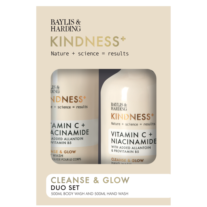 Baylis & Harding Kindness+ Vitamin C & Niacinamide gavesett