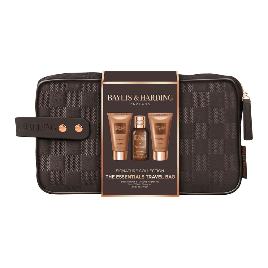 Baylis & Harding Men`s Black Pepper & Ginseng Wash Bag Gift Set