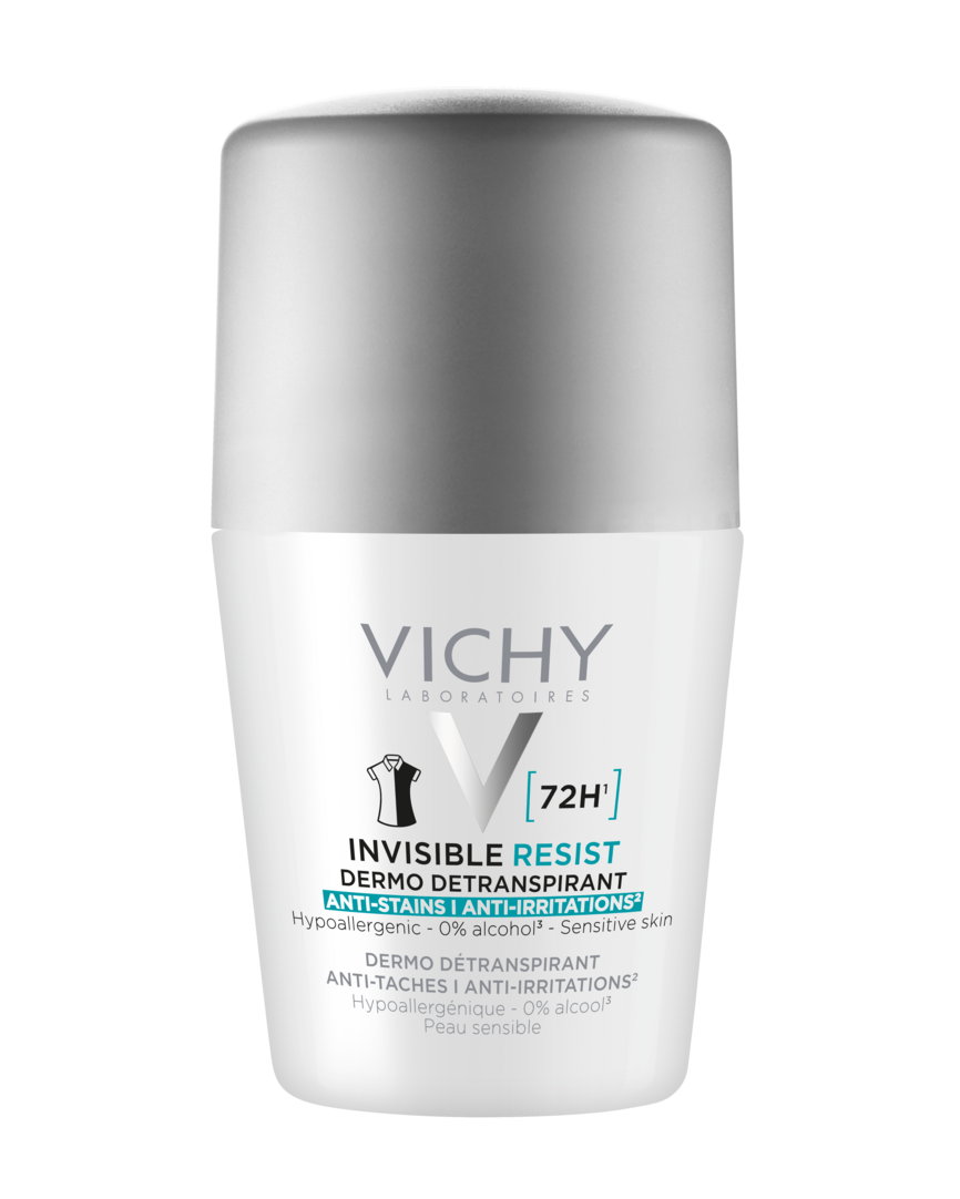 Vichy Invisible Resist 72H Anti-Stain Roll-On 50 ml