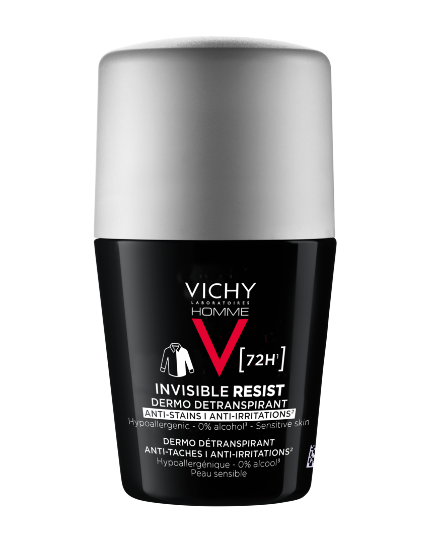 Vichy Homme Invisible Protect 72H Anti-stain Roll-on 50 ml