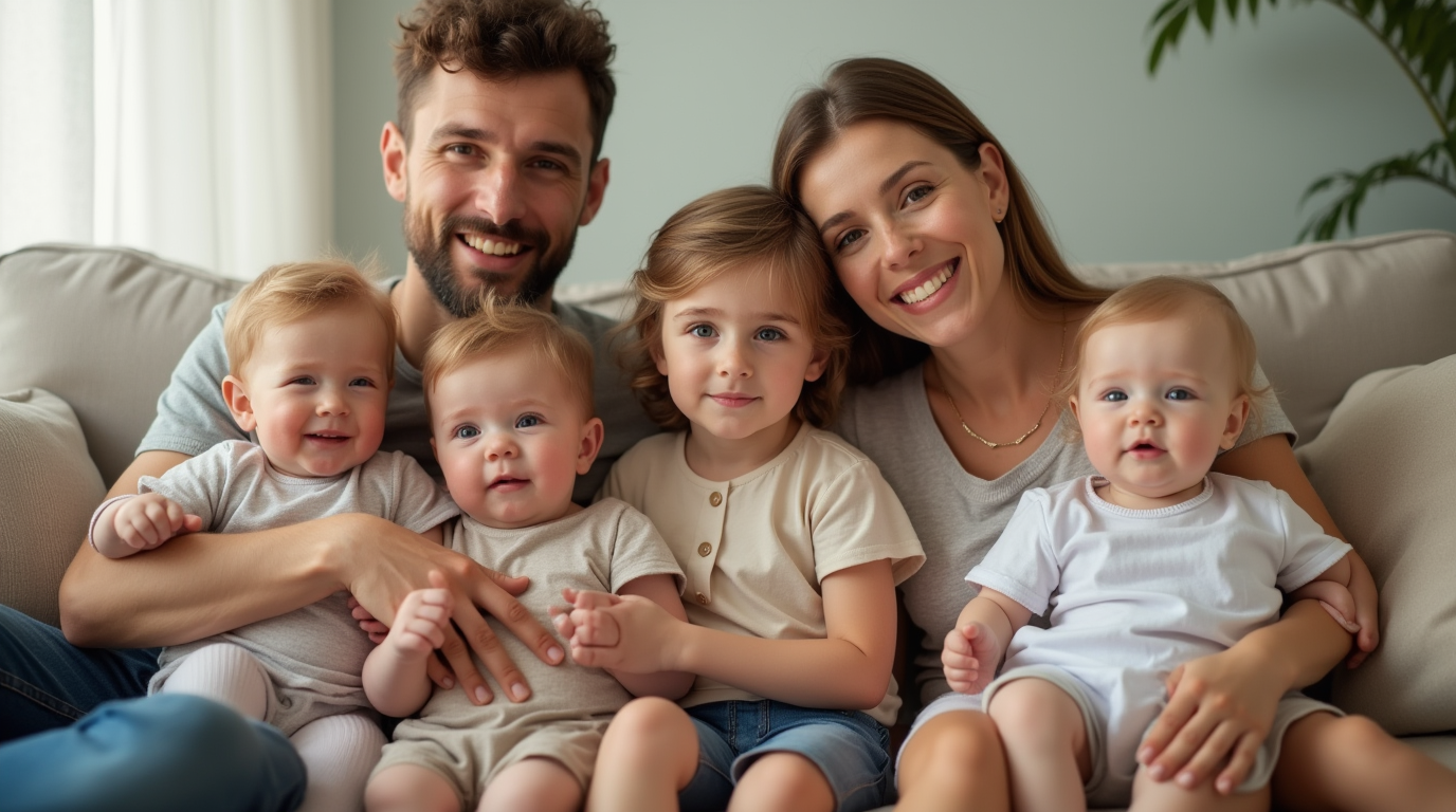 Bilde av en familie