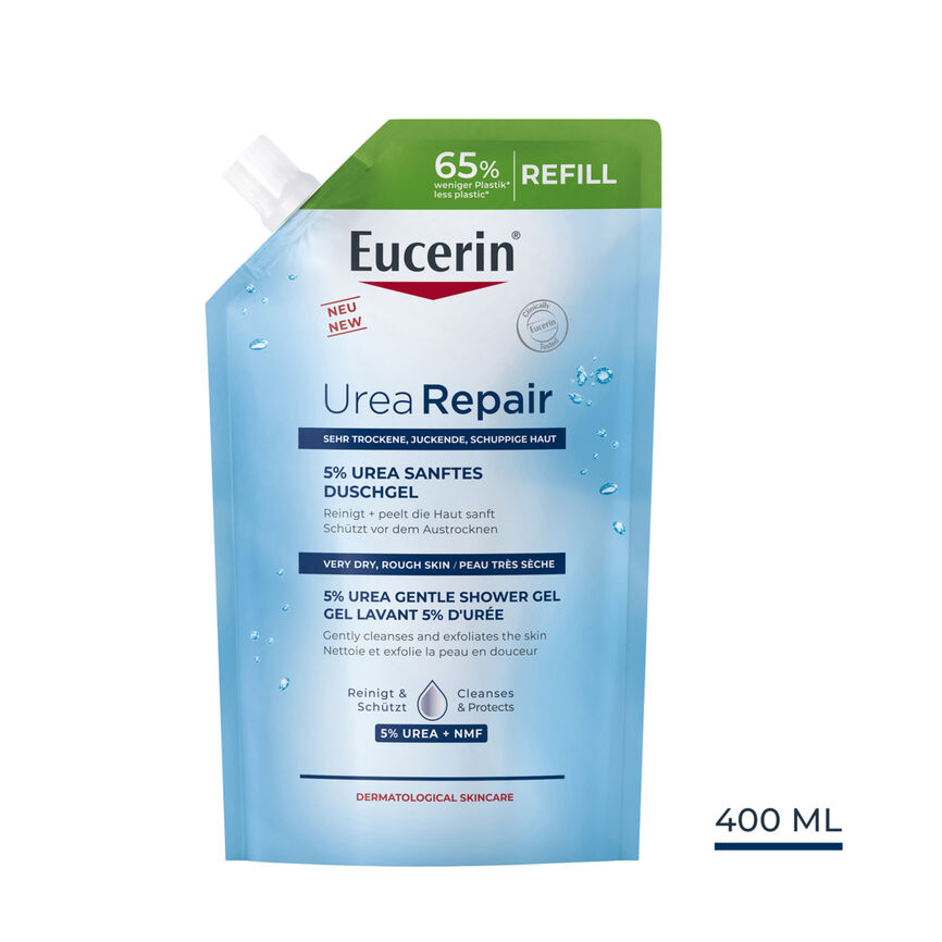 Eucerin UreaRepair 5% Urea Gentle Shower Gel refill 400 ml