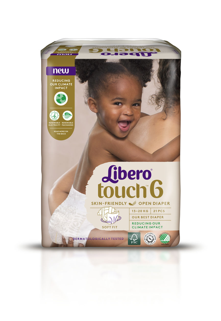 Libero Touch 6 åpen bleie / 13-20 kg