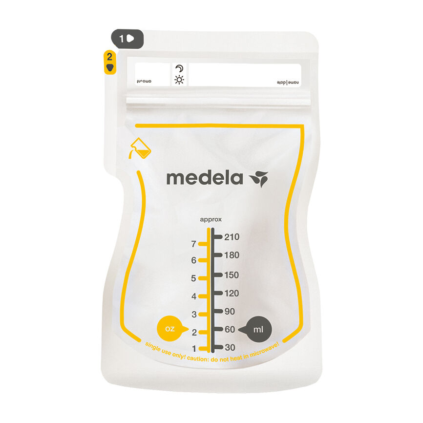 Medela Easy Pour poser til oppbevaring av brystmelk 50 stk
