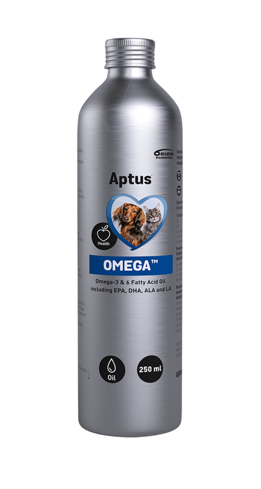 Aptus Omega Oil til hund og katt 250 ml