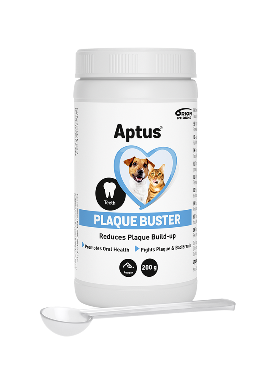 Aptus Plaque Buster munnhygiene hund og katt 200 gAptus Plaque Buster munnhygiene hund og katt 200 g