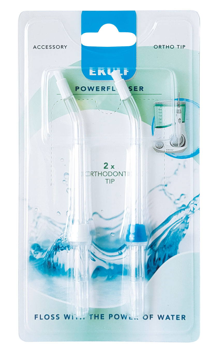 Ekulf Power Flosser Orthodontic Tip 2 stk