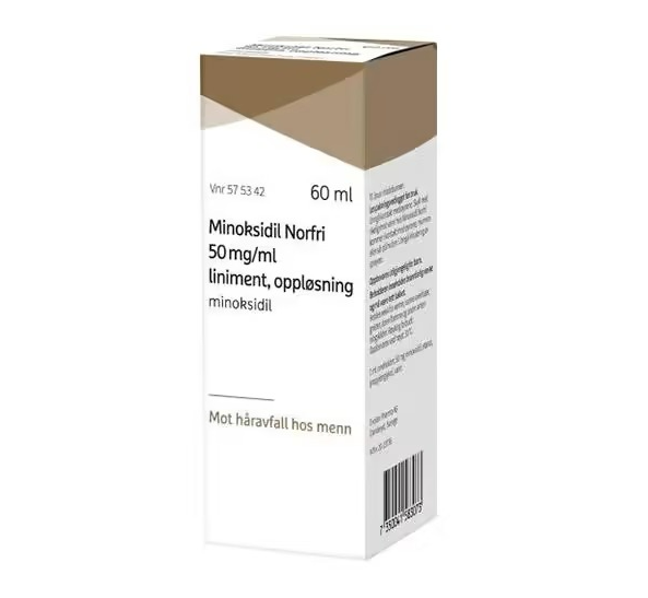 Minoksidil Norfri 50 mg/ml liniment 60 ml