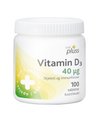 Vidi pluss vitamin D 40mcg 100 tabletter