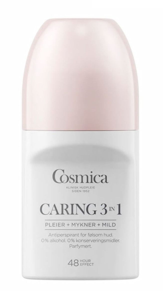 Cosmica Caring 3-in-1 Antiperspirant med parfyme 50 ml