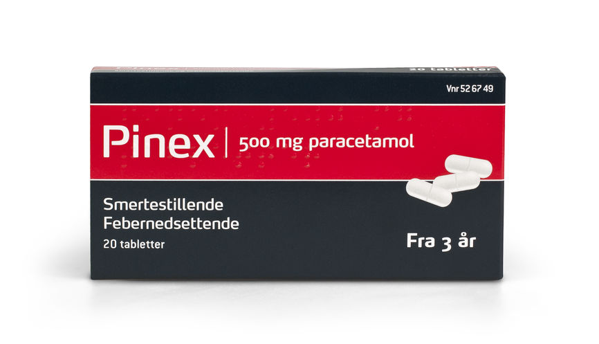 Pinox Tablet Pinex 500 mg tabletter 20 stk – Dameapoteket