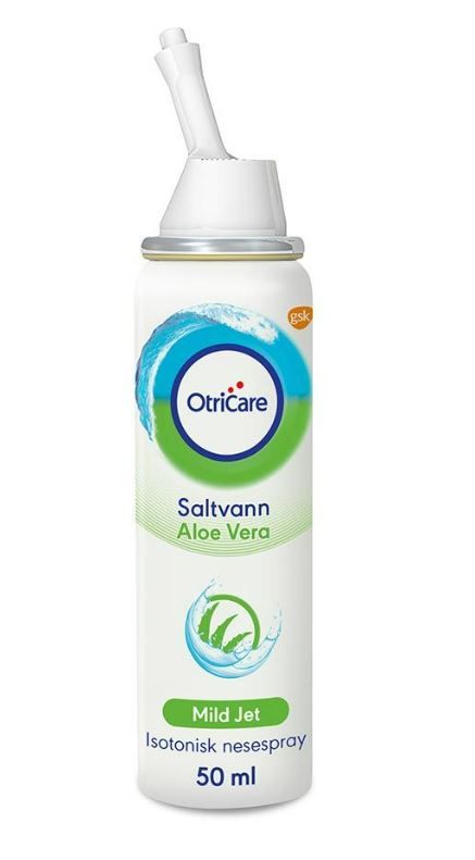 Otricare Saltvann Nesespray Aloe Vera 50 ml