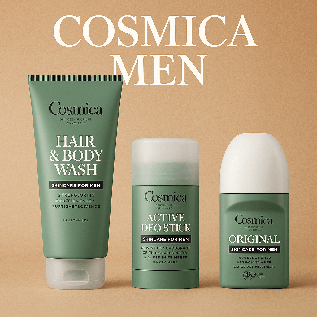 Cosmica men. Hudpleie for menn