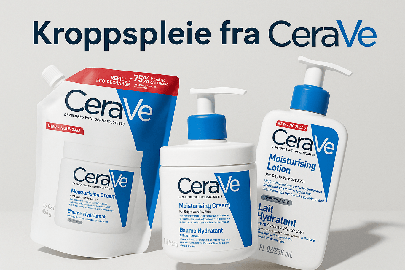 Kroppspleie fra CeraVe