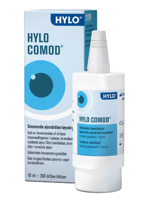Hylo-Comod Øyedråper 10ml