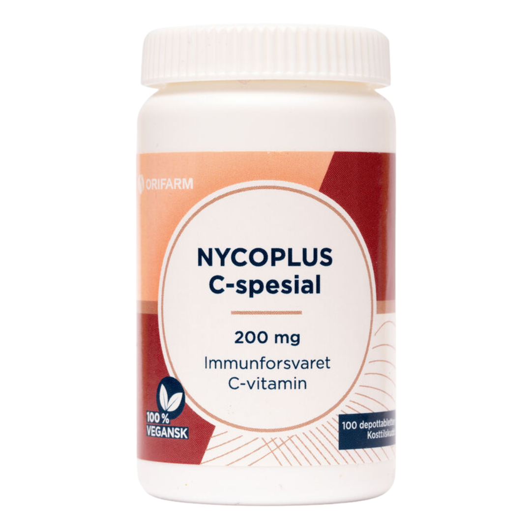 Nycoplus C-spesial 200mg depottabletter 100stk