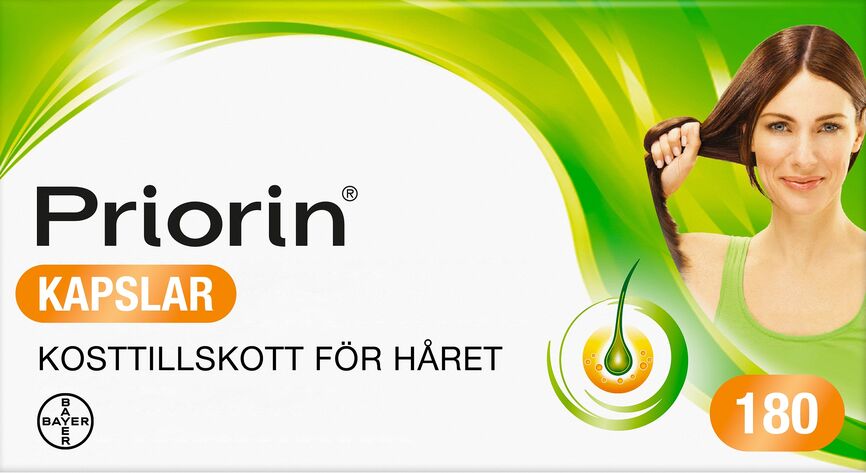 Priorin hårvitamin 180 kapsler