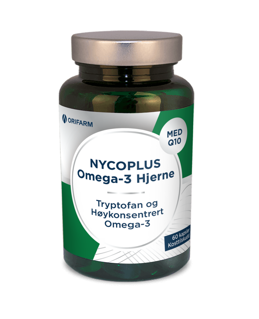 Nycoplus Omega-3 hjerne 60 kapsler