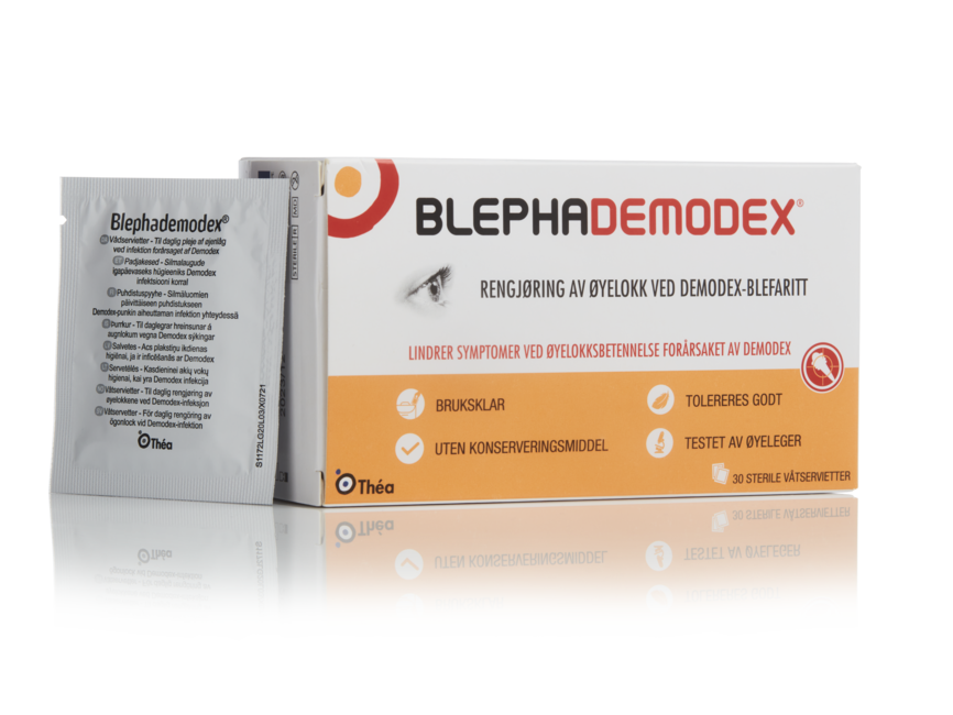 Blephademodex sterile våtserv 30STK