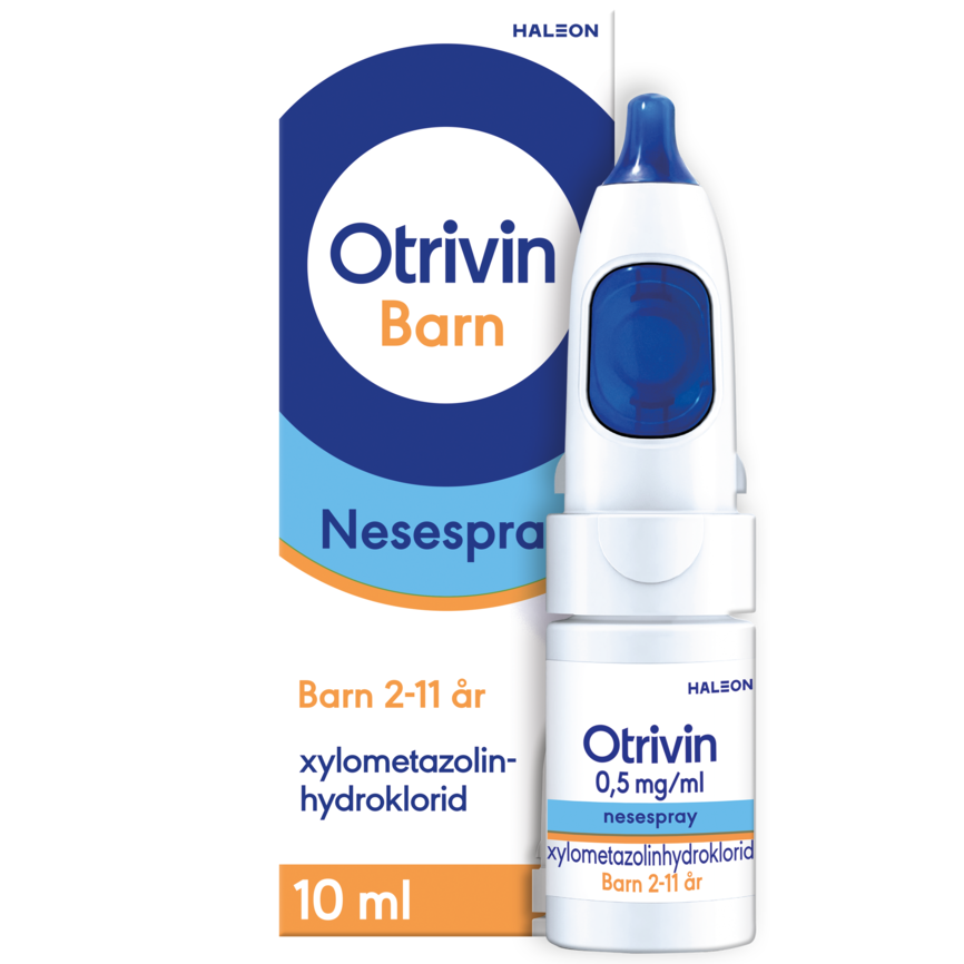 Otrivin 0,5 mg/ml Nesespray Barn 10 ml